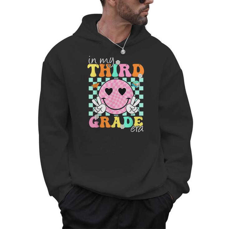 In My 3rd Grade Era Back To School Smile Face Teacher Kid Men Hoodie