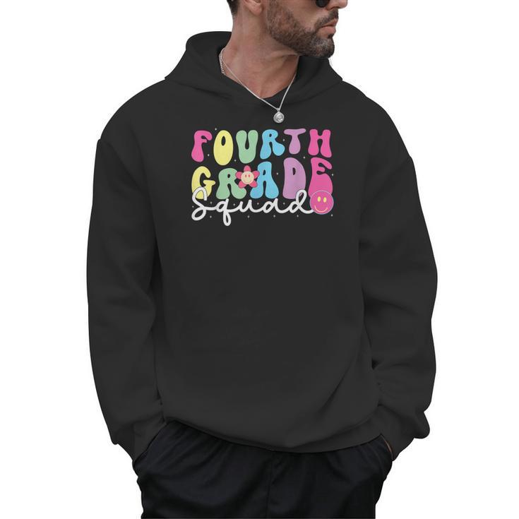 4th Grade Squad Fourth Teacher Student Team Back To School Men Hoodie