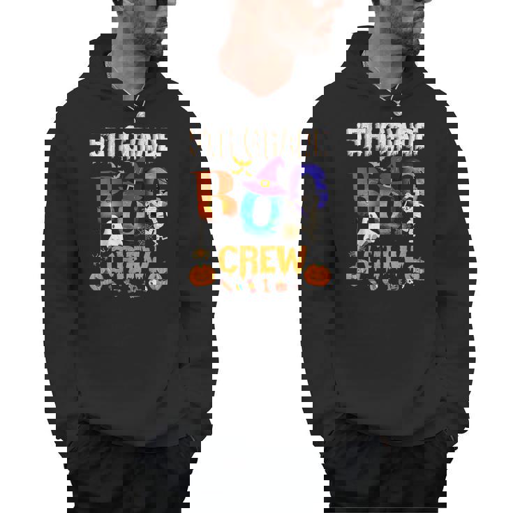 5th Grade Boo Crew Teacher Student Halloween Costume For Men Women Kids Men Hoodie