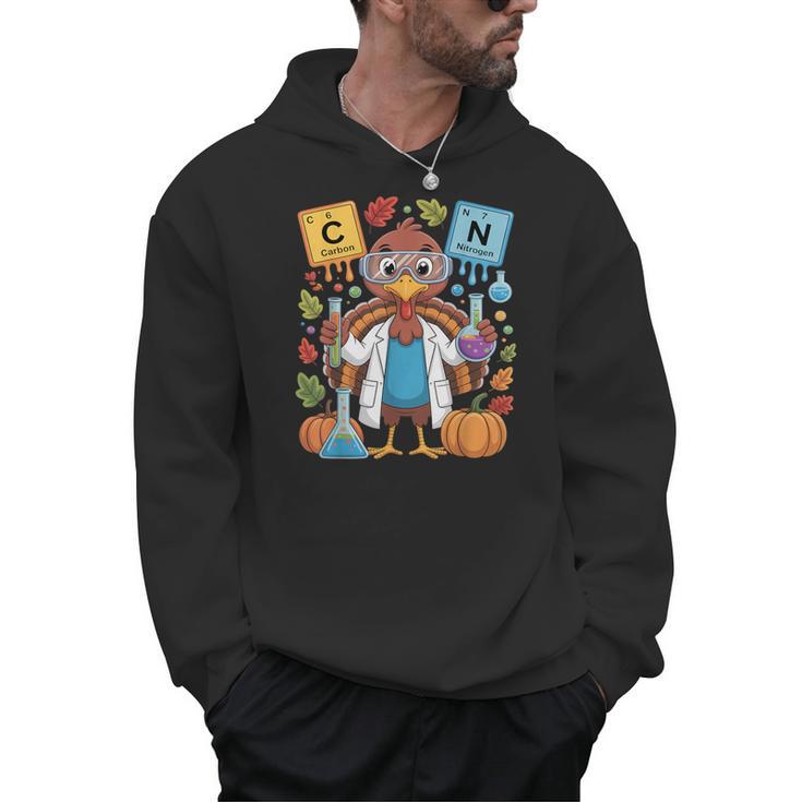 67 Chemistry Science Teacher Periodic Table Thanksgiving Men Hoodie