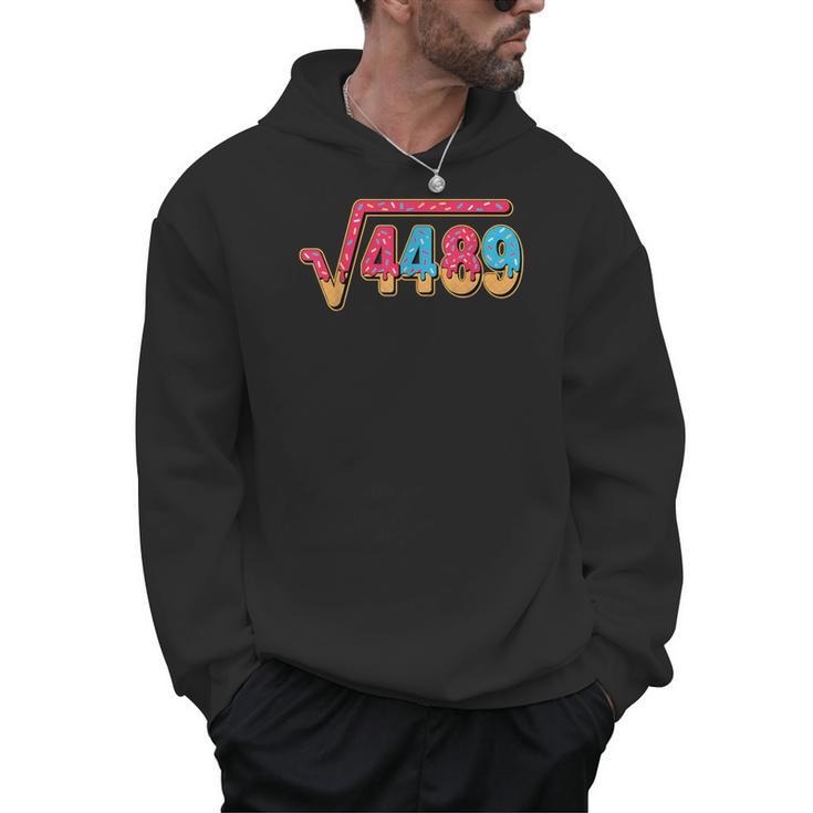 67 Ice Cream Drip Meme Math Teacher School Square Root 4489 Men Hoodie, trending gift