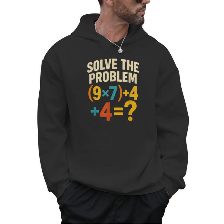 67 Meme Pemdas Elementary Math Teacher Brainrot Joke Men Hoodie