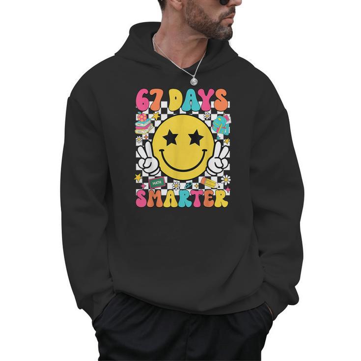 67th Day Of School Shirt 67 Days Smarter Teacher Boy Girls Men Hoodie