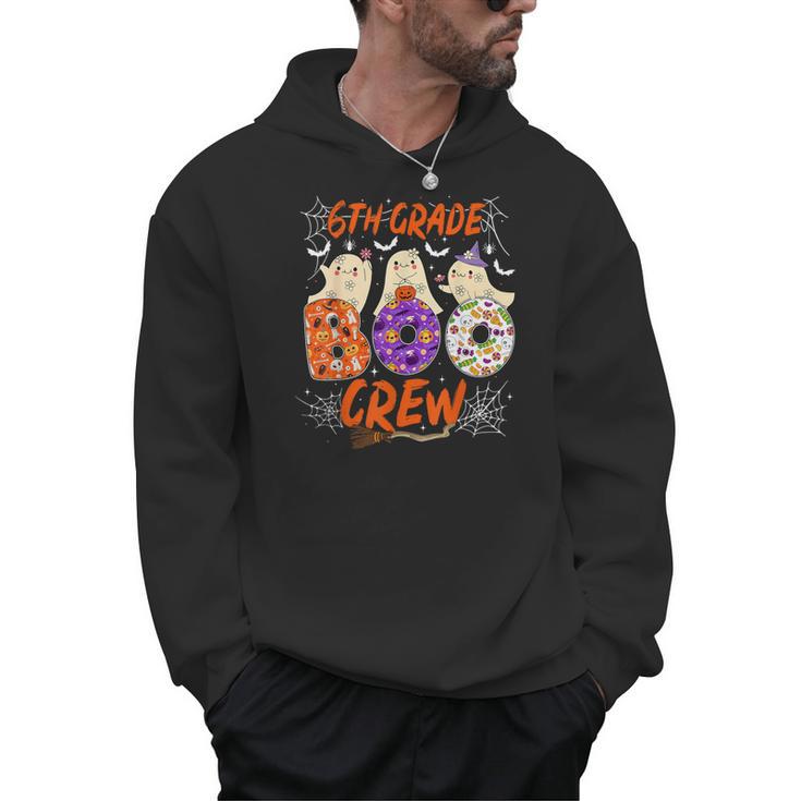 6th Grade Boo Crew Sixth Grade Halloween Teacher Kid Men Hoodie