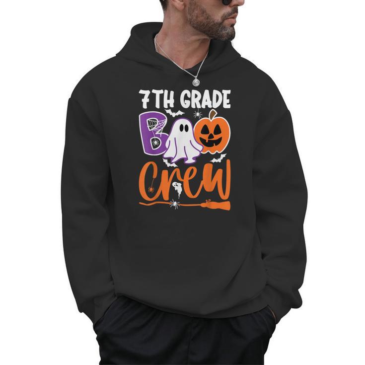 7th Grade Boo Crew Teacher Student Halloween Costume Men Hoodie