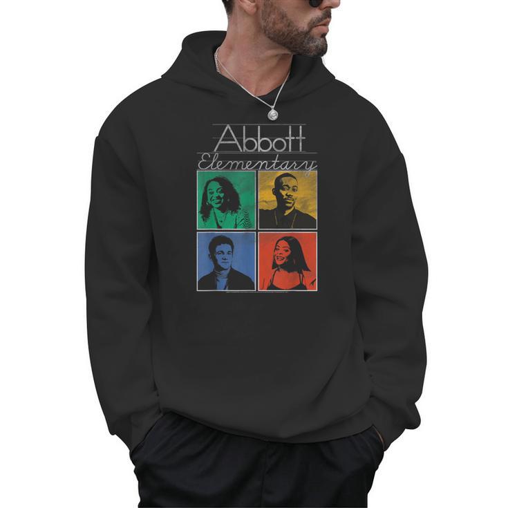 Abbott Elementary Colorful Pop Art Teachers TV Show Men Hoodie
