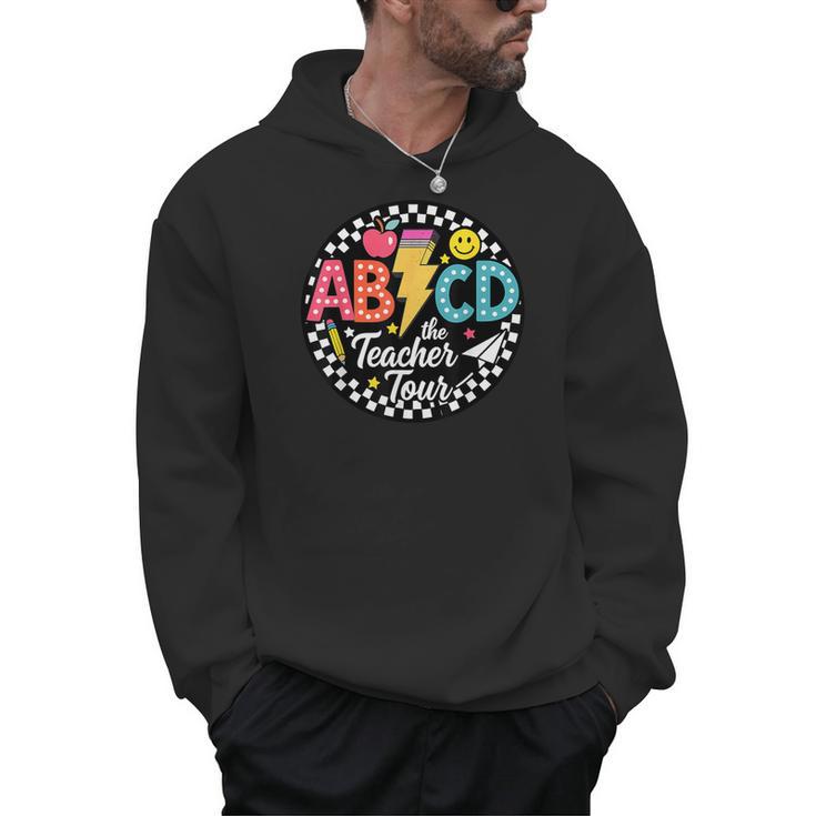 ABCD The Teacher Tour Back To School First Day Of School Men Hoodie