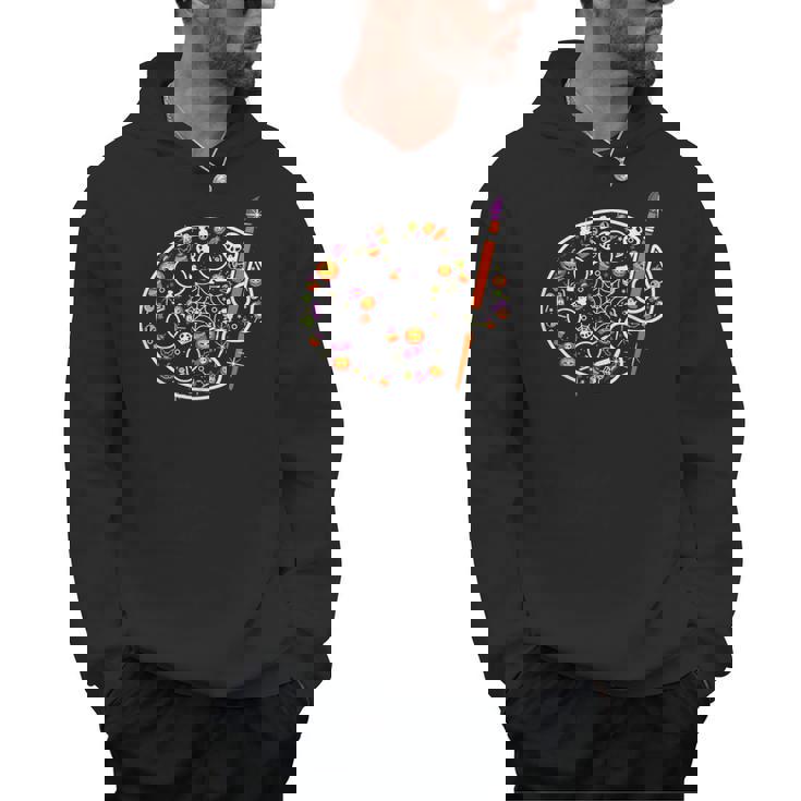 Art Teacher Pumpkin Scary Halloween Costume Men Women Men Hoodie