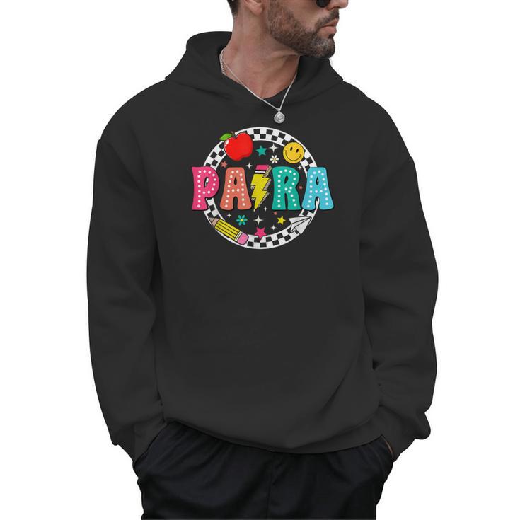 Back To School Para For Men Women Teacher Men Hoodie