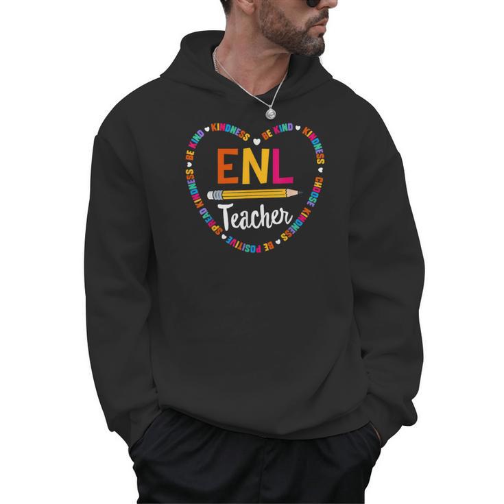 Back To School Tee ENL Teacher English New Language Squad Men Hoodie