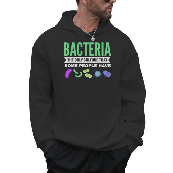 Bacteria Culture Biology Science Teacher Biologist Men Hoodie