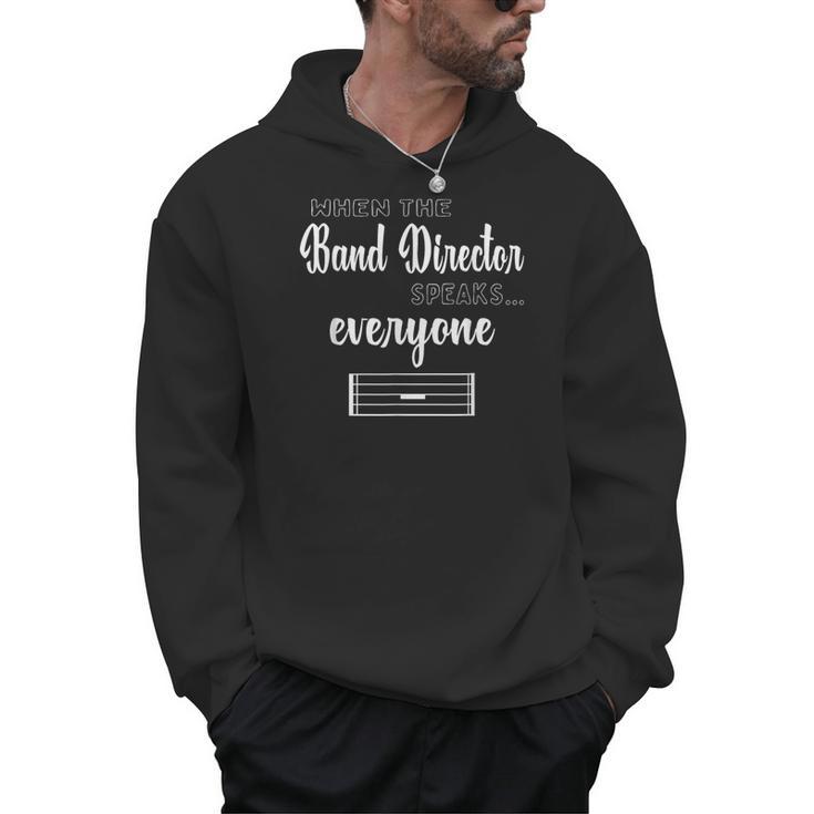 Band Director Shirt Music Teacher Appreciation Men Hoodie