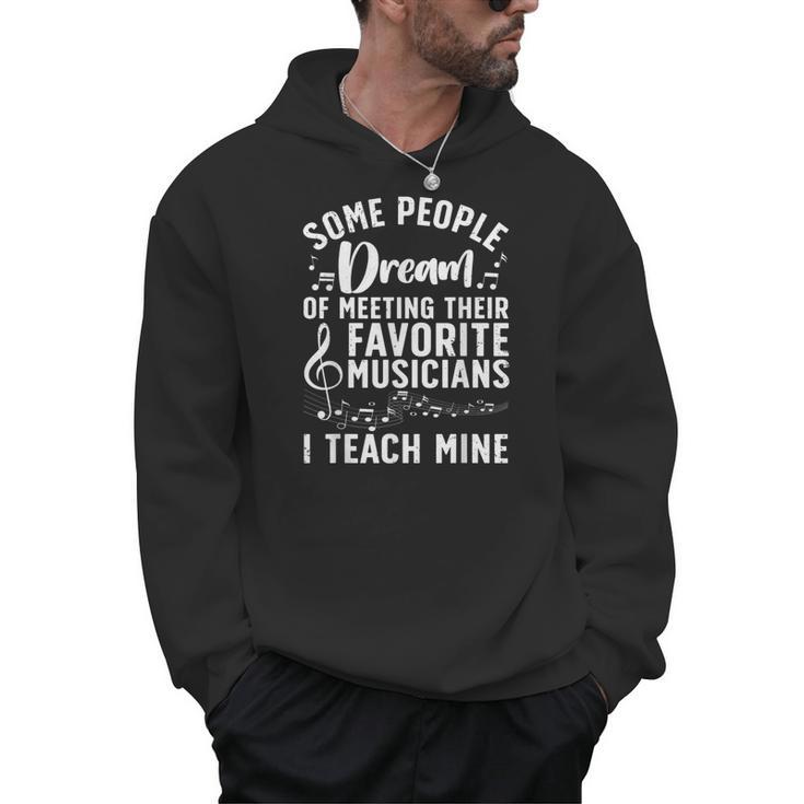 Best Music Teacher For Men Women Musician Band Piano Teacher Men Hoodie