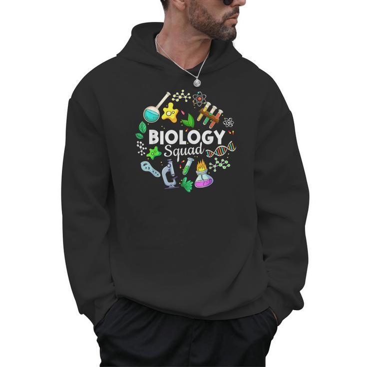 Biology Squad Science Teacher Student Biologist Men Hoodie