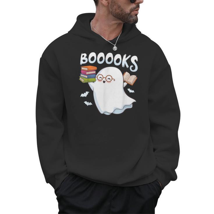 Books Halloween Librarian Teacher Reader Reading Book Lover Men Hoodie