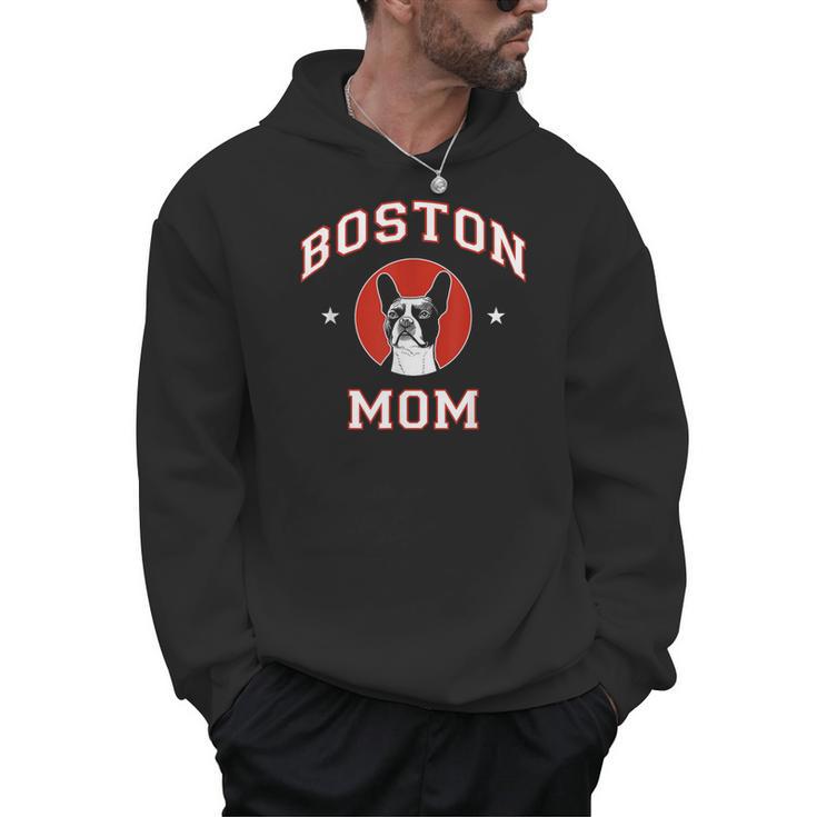 Boston Terrier Mom Dog Mother Men Hoodie