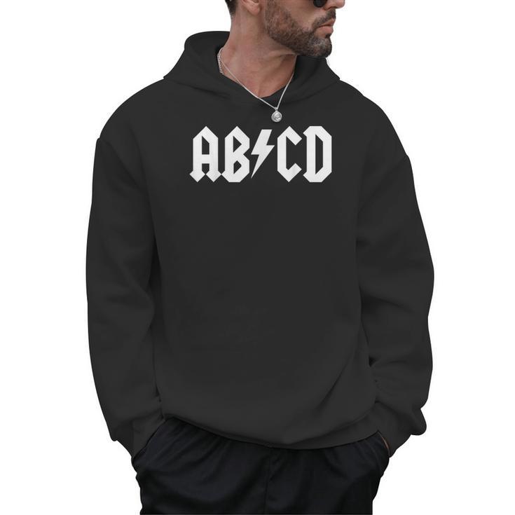 Boys Girls Teachers ABCD Rock Graphic Back To School Men Hoodie