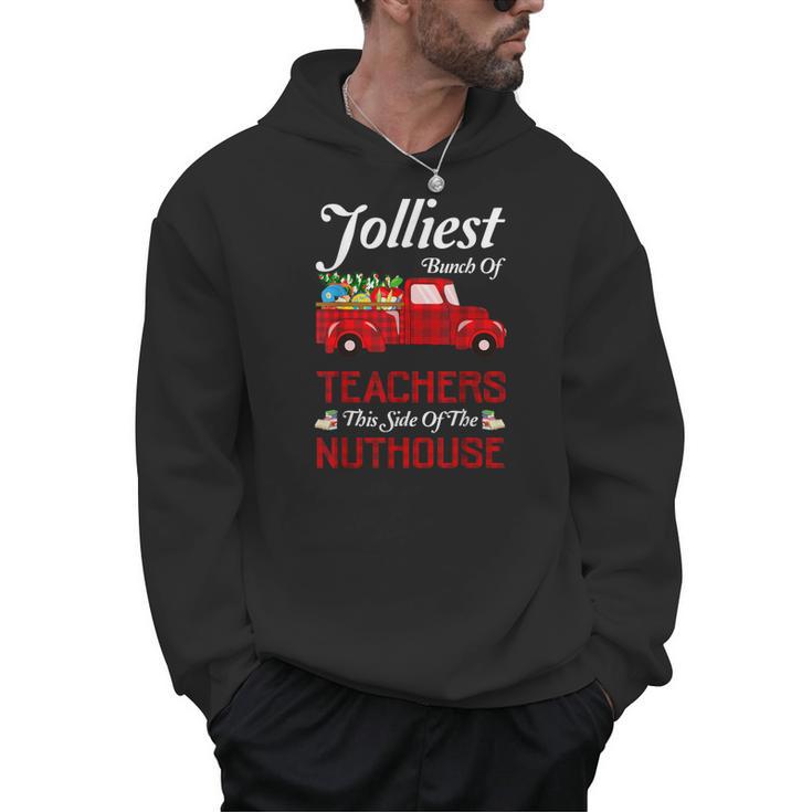 Bunch Of Teachers This Side Of The Nuthouse Xmas Men Hoodie