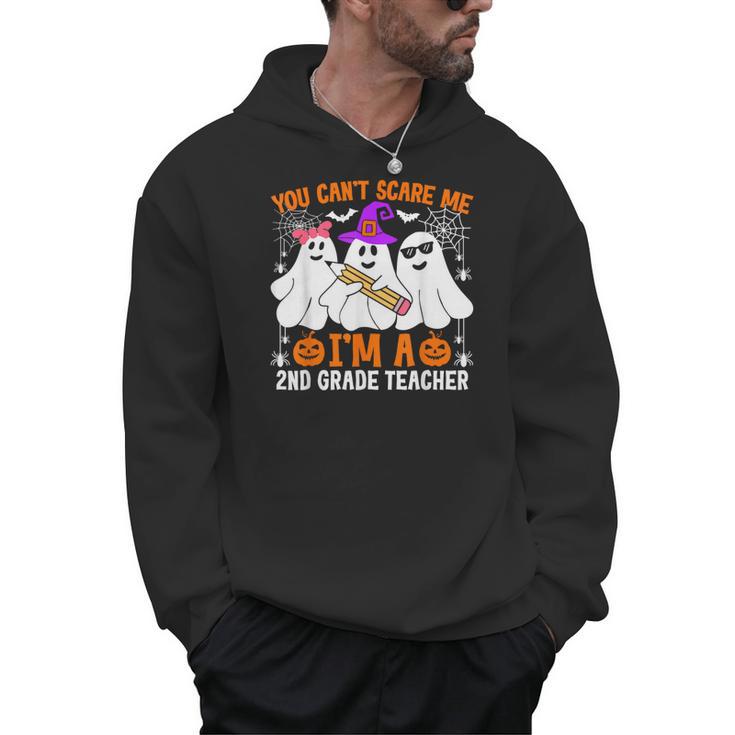 You Can't Scare Me I'm A 2nd Grade Teacher Halloween Men Hoodie