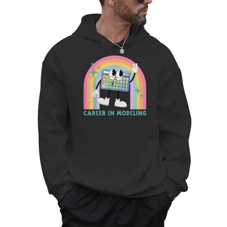 Career In Modeling AAC Teacher SLP SPED Communication Autism Men Hoodie