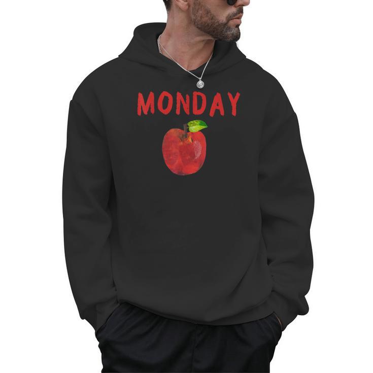 Caterpillar Friday Fruit Kindergarten Teacher Men Women Kids Men Hoodie