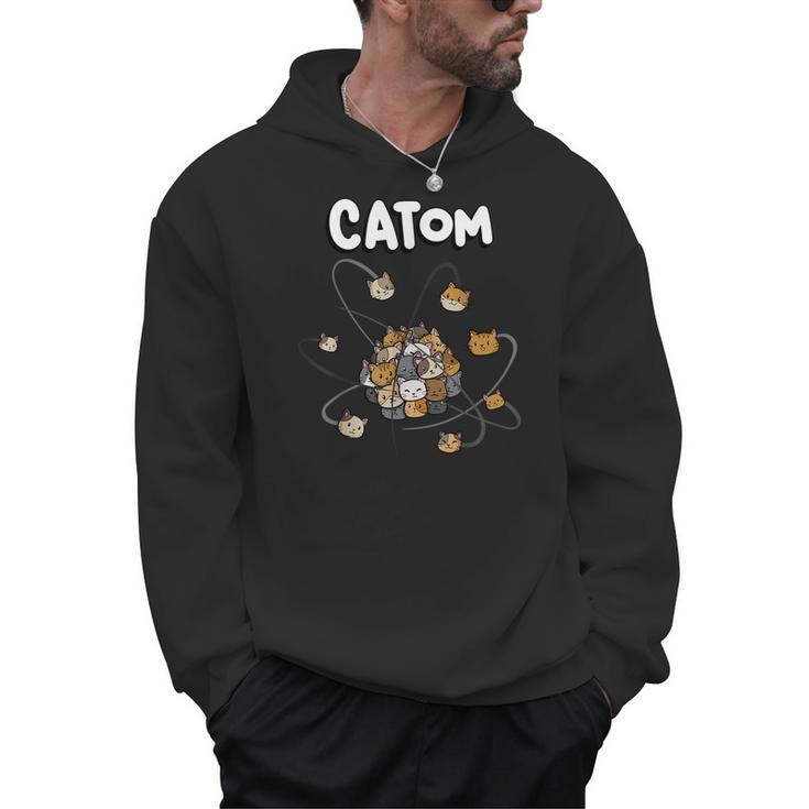 Catom Science Teacher Chemistry Lover Physics School Cat Men Hoodie