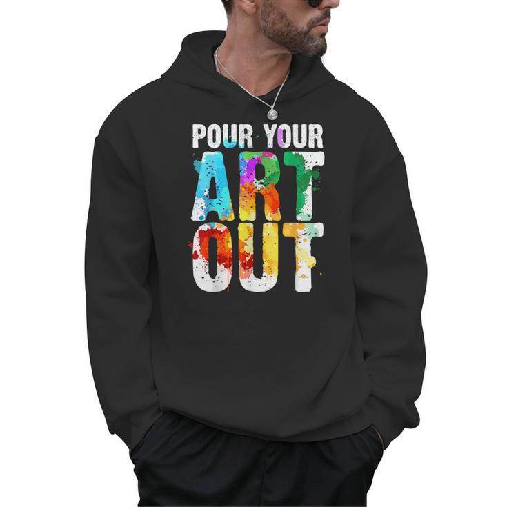 Cool Artist For Men Women Painter Art Teacher Paint Artists Men Hoodie