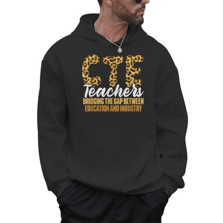 CTE Teacher Middle School High School Teach Career Men Women Men Hoodie