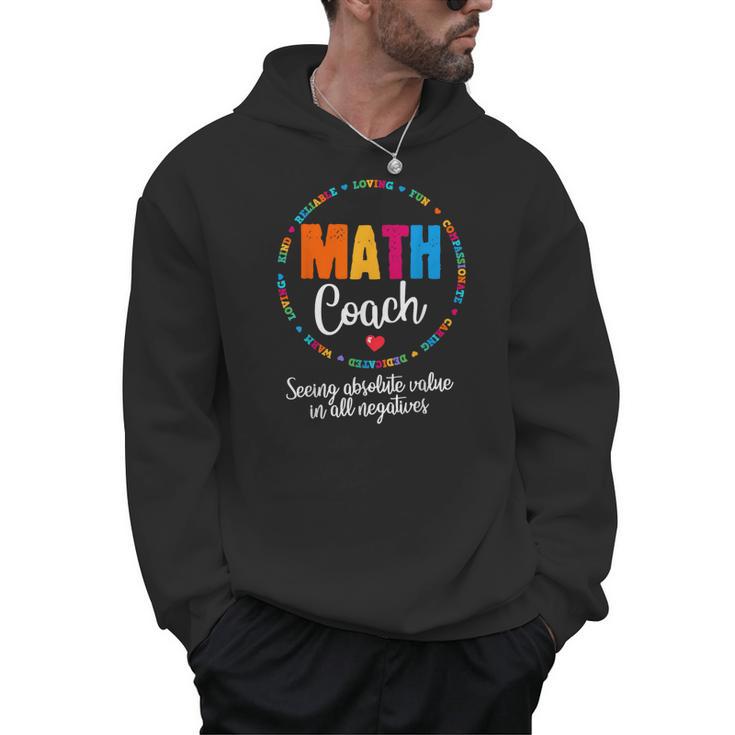 Cute Math Coach Teacher Mathematical Nerd School Men Hoodie