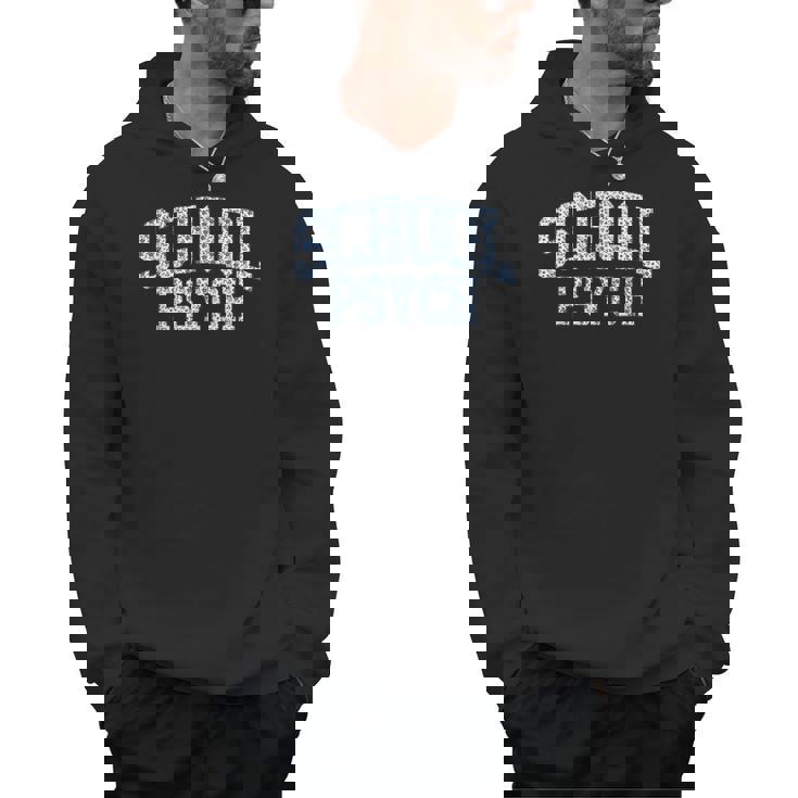 Cute Wildflower School Psych Teacher School Psychologist Men Hoodie