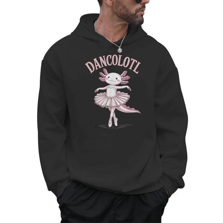 Dancolotl Ballerina Axolotl Ballet Dance Teacher Men Hoodie