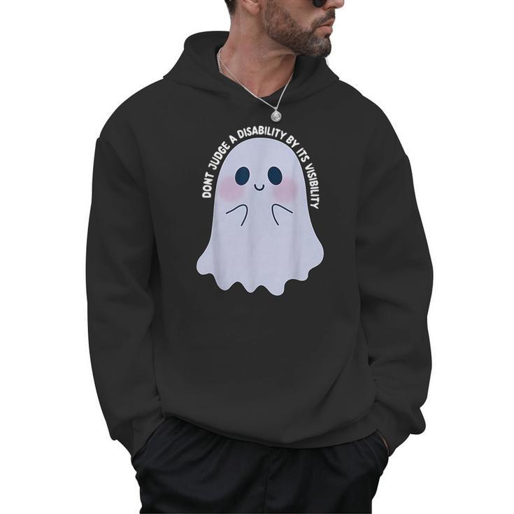 Dont Judge a Disability By Its Visibility Teacher Men Hoodie