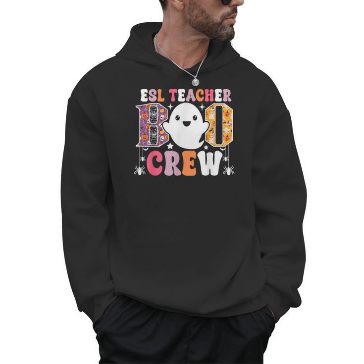 ESL Teacher Boo Crew Halloween Costume Men Hoodie