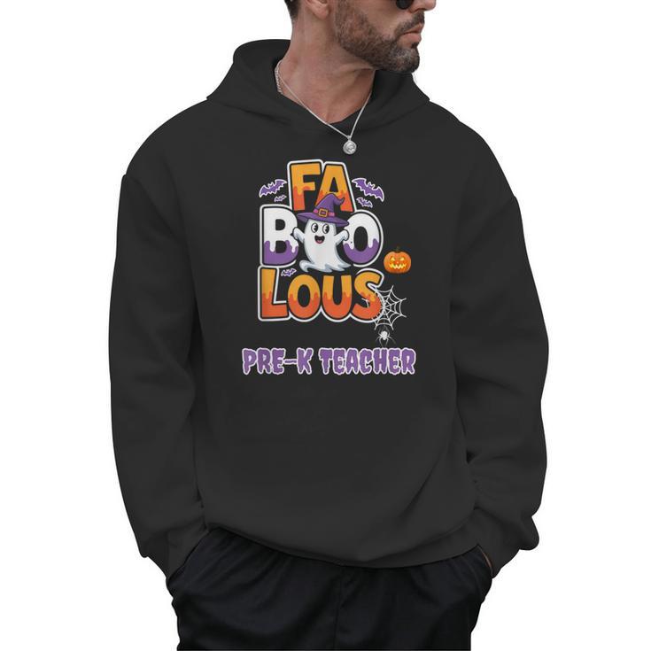 Fabulous Pre-K Teacher Halloween Costume Classroom Outfit Men Hoodie