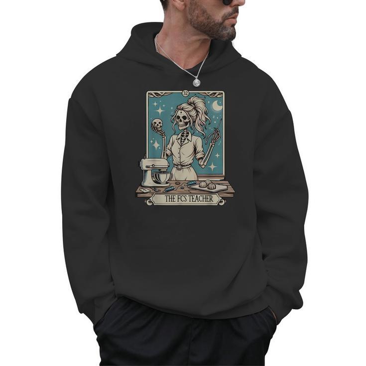FCS Teacher Skeleton Halloween Family And Consumer Science Men Hoodie