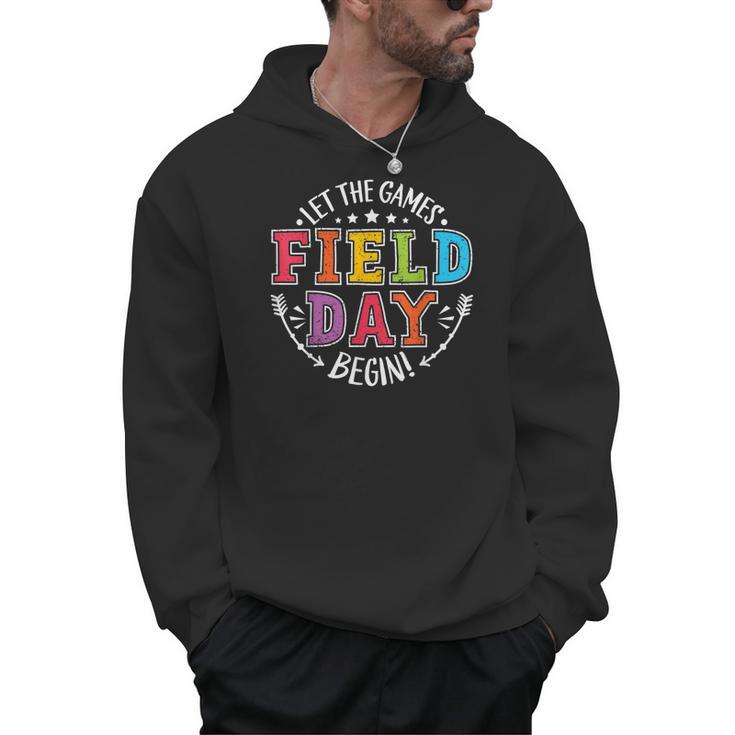 Field Day 2024 Let The Games Begin Teacher Kids Girls Boys Men Hoodie