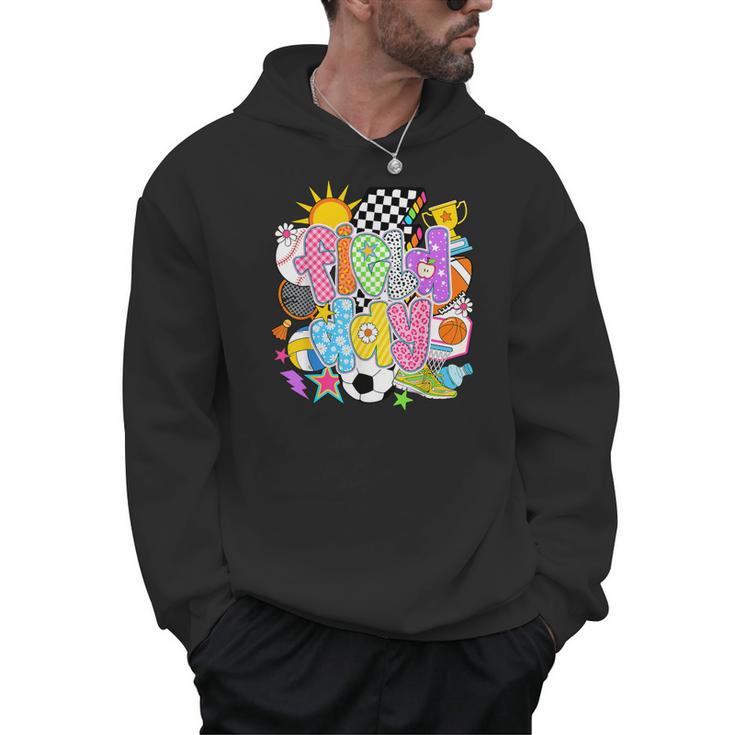 Field Day Fun Day Let The Games Begin Field Trip Teacher Kid Men Hoodie