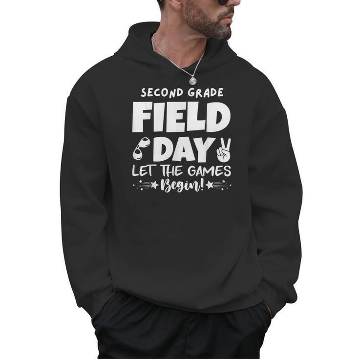Field Day Second 2nd Grade Orange 2025 Boy Girl Teacher Men Hoodie
