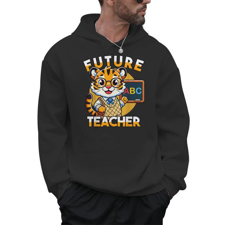 Future Teacher Graphic For Boys Inspiring Young Minds Men Hoodie