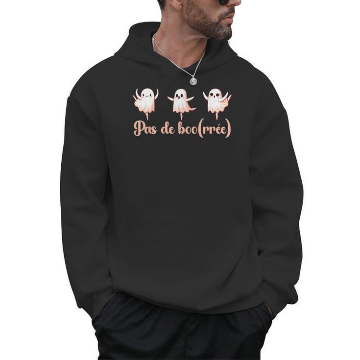 Ghost Ballet Dancer Halloween Dance Teacher Pas De Boo-Rée Men Hoodie