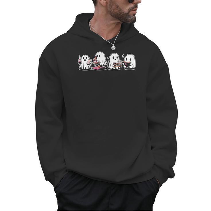 Ghost Science Teacher Chemistry Laboratory Halloween Men Hoodie