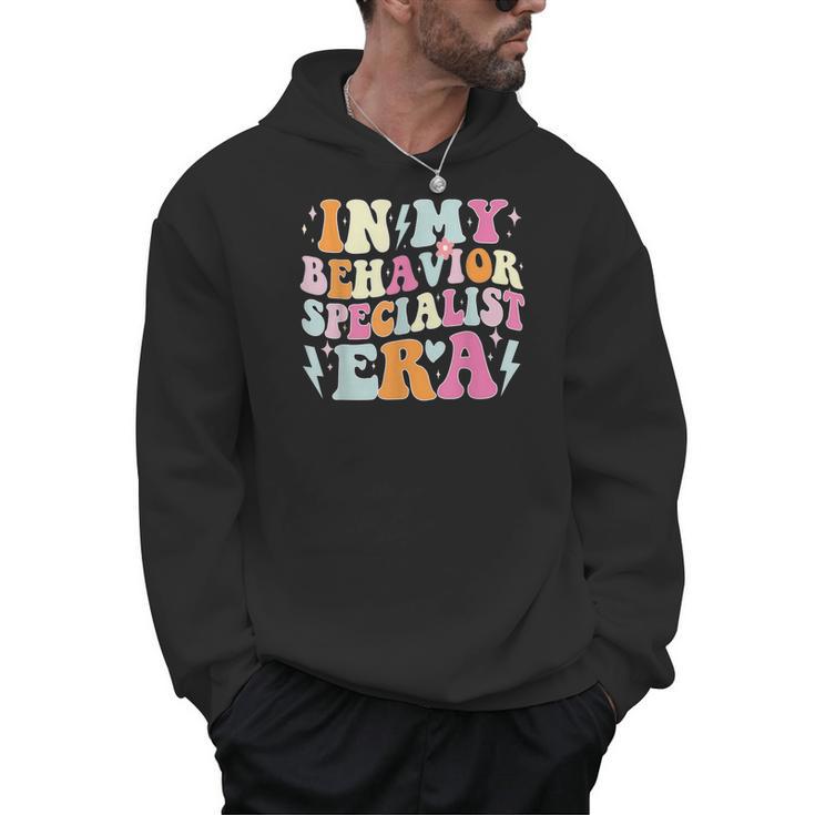 Groovy In My Behavior Specialist Era Behavior Teachers Men Hoodie