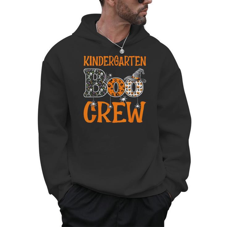 Halloween Kindergarten Boo Crew Kinder Teacher Student Men Hoodie