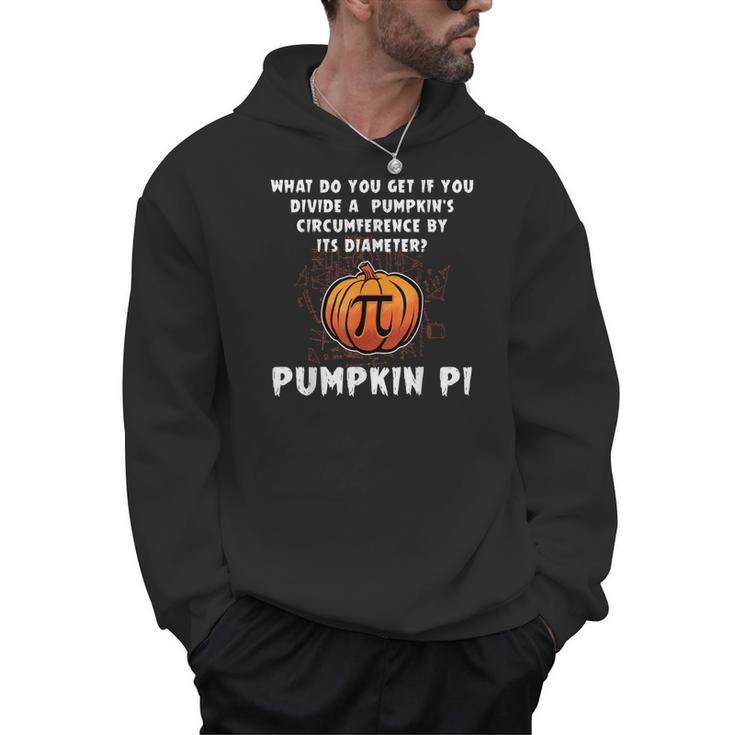 Halloween Pumpkin Pi Math Geometry Teachers Students For Men Women Kids Men Hoodie
