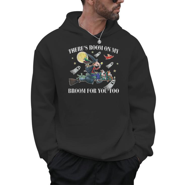 Halloween There's Room On My Broom For You Too Teacher Men Hoodie