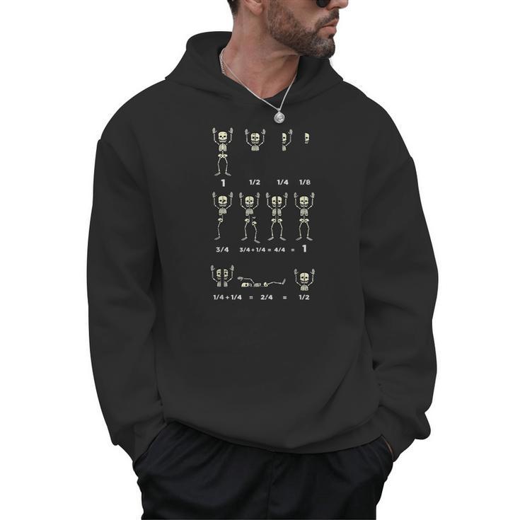 Halloween Skeleton Math Fraction Teacher Men Women Men Hoodie, trending gift Halloween Skeleton Math Fraction Teacher Men Women Men Hoodie, trending gift
