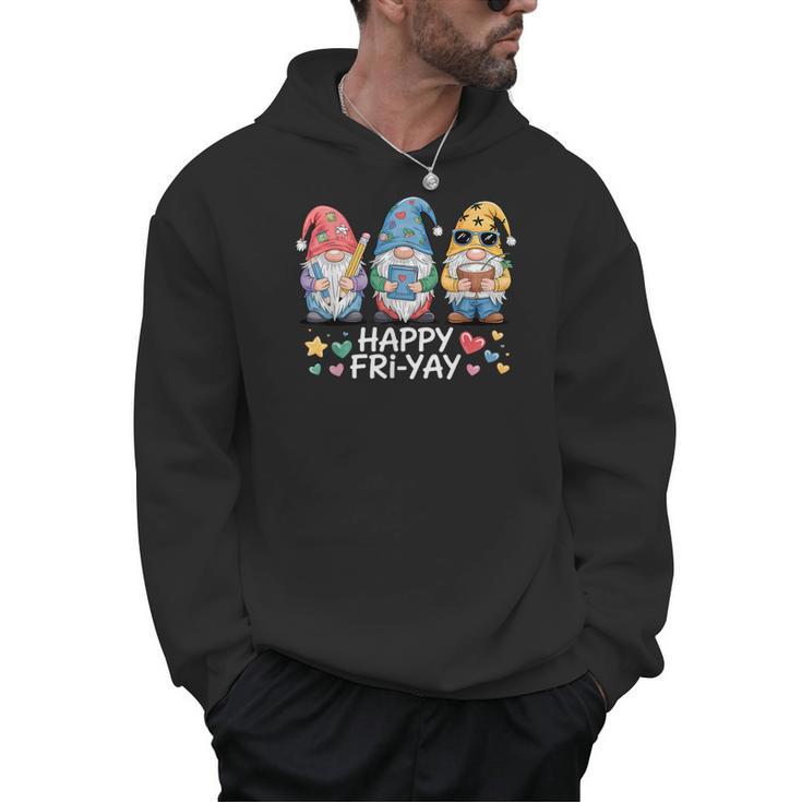 Happy Fri-Yay Teacher Fry Yay Friday Weekend Fri-Yay Men Hoodie
