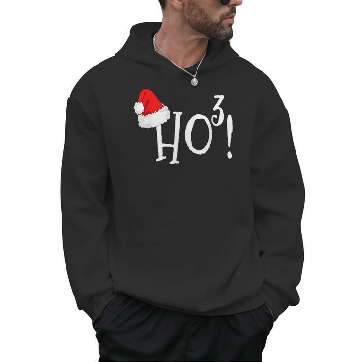 Ho Cubed Shirt Math Teacher Xmas For Men Women Kids Men Hoodie