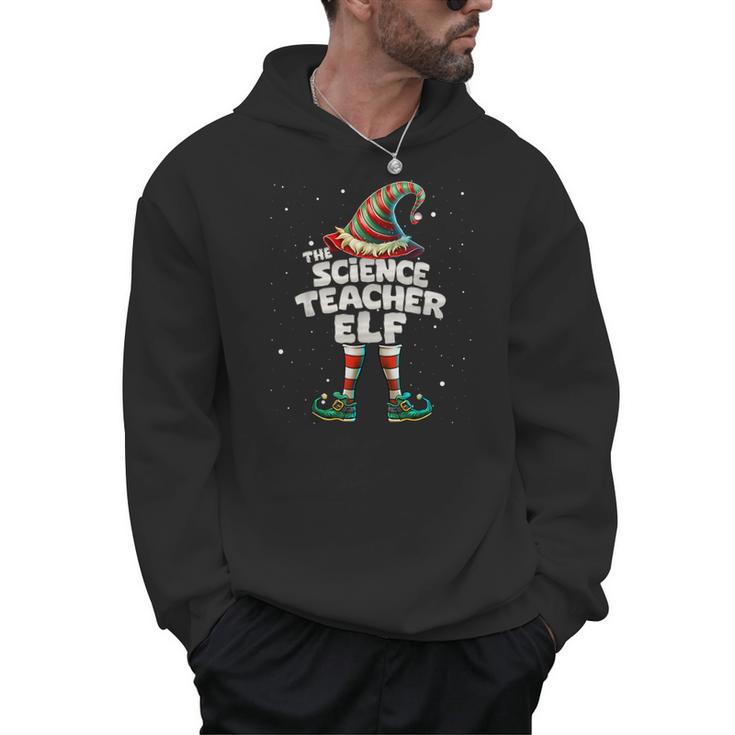 I'm The Science Teacher Elf Family Matching Group Christmas Men Hoodie