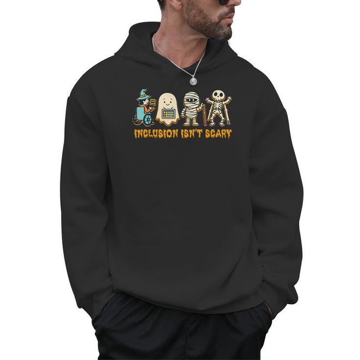 Inclusion Isn't Scary Halloween Sped Teacher Women Men Men Hoodie